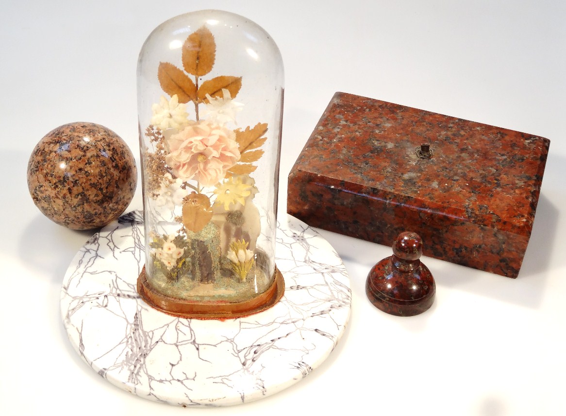 Appraisal: Various collectables comprising a Victorian figural and floral decoration under