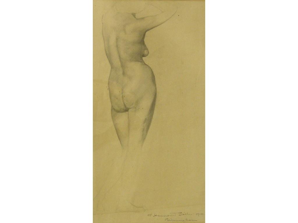 Appraisal: By G Hammond Sleigh - portrait study of a nude