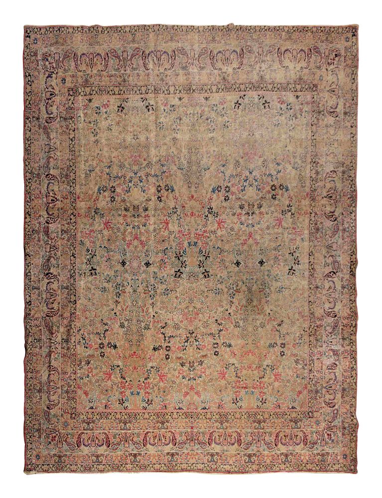 Appraisal: A Lavar Kirman Wool Rug A Lavar Kirman Wool Rug