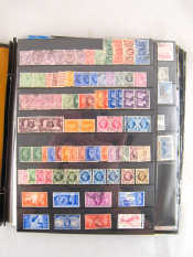 Appraisal: A collection of over used postage stamps mainly first half