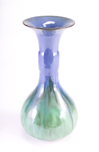 Appraisal: FULPER Fine and tall vase with bulbous base and flaring