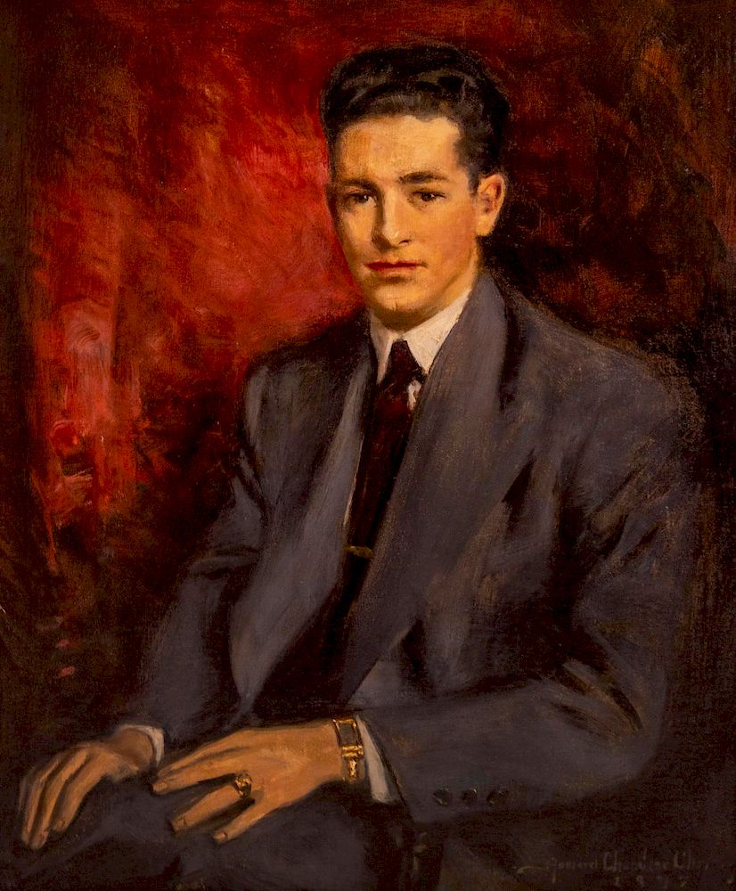 Appraisal: Howard Chandler Christy American - Portrait of Leonard Buckner Howard