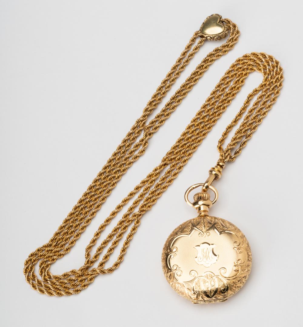 Appraisal: KLEE GROH KARAT YELLOW GOLD POCKET WATCH karat yellow gold