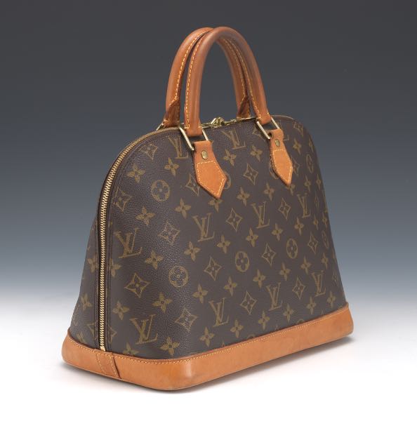 Appraisal: LOUIS VUITTON MONOGRAM CANVAS ALMA x x LV signature Monogram