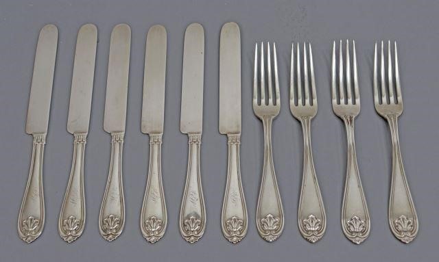 Appraisal: lot of American coin silver flatware in Gorham's Josephine pattern