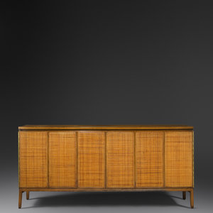 Appraisal: Paul McCobb American - Irwin Collection Cabinet with HutchCalvin USA