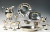 Appraisal: STERLING LOT - Fourteen piece lot of sterling service pieces