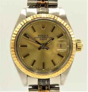 Appraisal: Rolex Lady's Oyster Perpetual Datejust Wristwatch SWITZERLAND CIRCA A lady