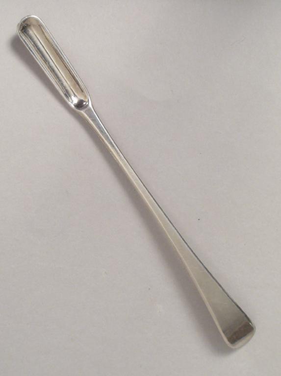 Appraisal: A George IV Snuff Spoon Old English pattern London makers