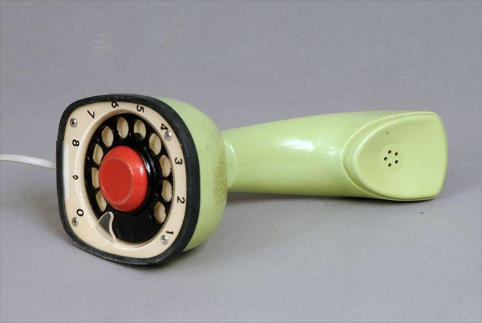 Appraisal: Swedish Green Plastic 'Ericofon Ericofone Cobra' Telephone Ericsson x in