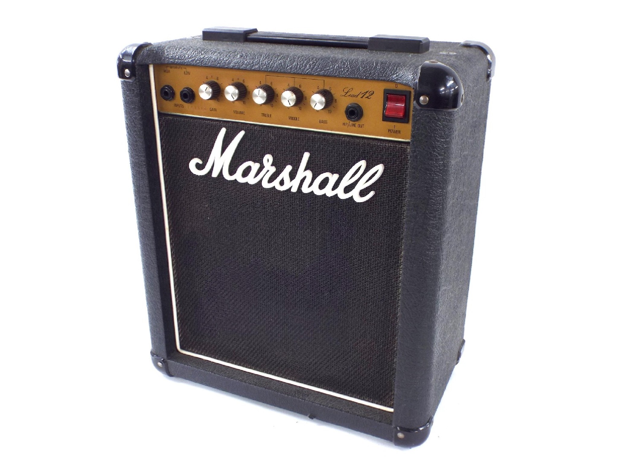 Appraisal: Marshall Lead solid state amplifier circa ser no T appears