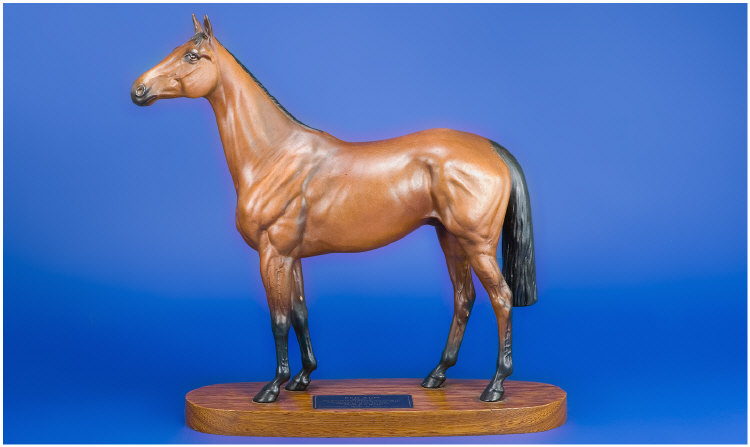 Appraisal: Beswick Connoisseur Horses Red Rum Model No In Bay Matt