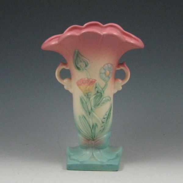 Appraisal: Hull Bow Knot Vase pink marked Hull Art USA B-