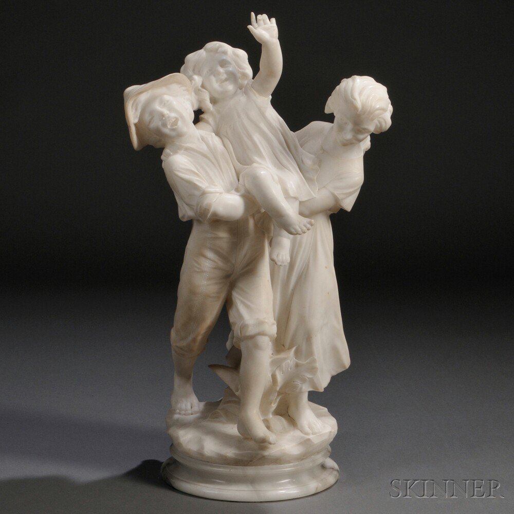 Appraisal: Italian School Late th Early th Century Alabaster Sculpture of