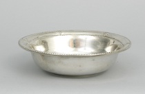 Appraisal: A Fanfair Sterling Silver Pierced Bowl By M Fred Hirsch