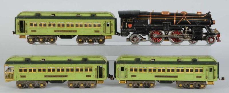 Appraisal: Lionel -Piece Standard Gauge Train Set Description Pre-war Set includes