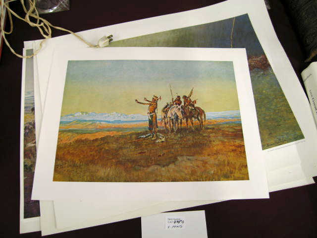 Appraisal: Western Prints by Remington Russell