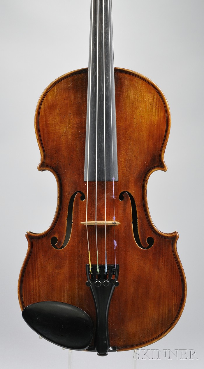 Appraisal: Child's Modern Violin labeled JAY HAIDE length of back mm