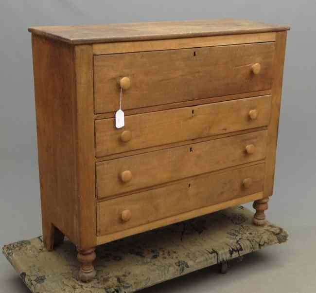 Appraisal: th c chest drawers '' W '' D '' Ht