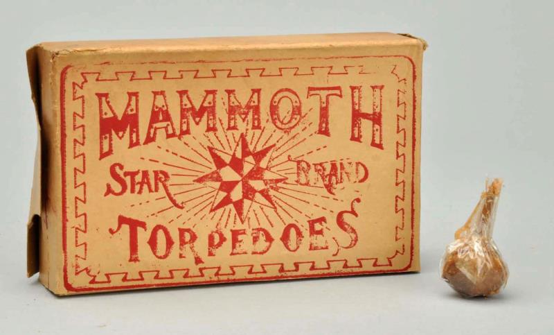 Appraisal: Full Box Mammoth Star Brand Torpedoes From s This small