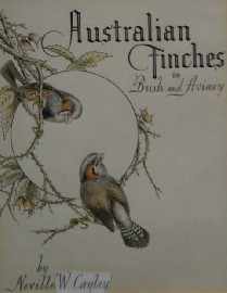 Appraisal: Neville W Cayley - Cover Proof for 'Australian Finches in