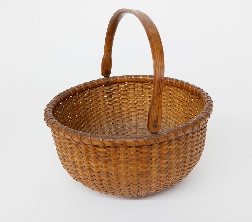 Appraisal: Ferdinand Sylvaro Nantucket Basket circa Ferdinand Sylvaro - Nantucket Basket