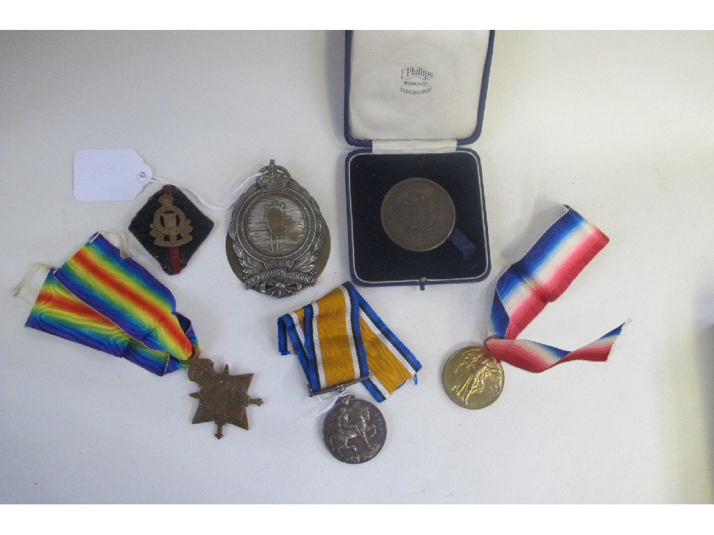 Appraisal: Lot comprising war medal victory medal and '- ' star