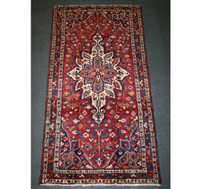 Appraisal: Bakhtiari Oriental area rug ' x '