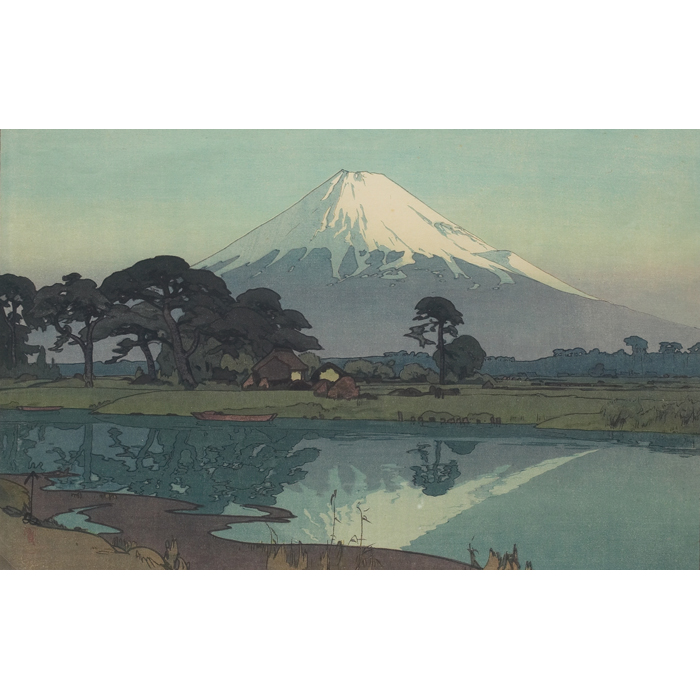 Appraisal: Hiroshi Yoshida Japanese - ''Suzukawa '' color woodblock '' x