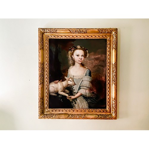 Appraisal: After Sir Joshua Reynolds - England th century- Elizabeth Towle