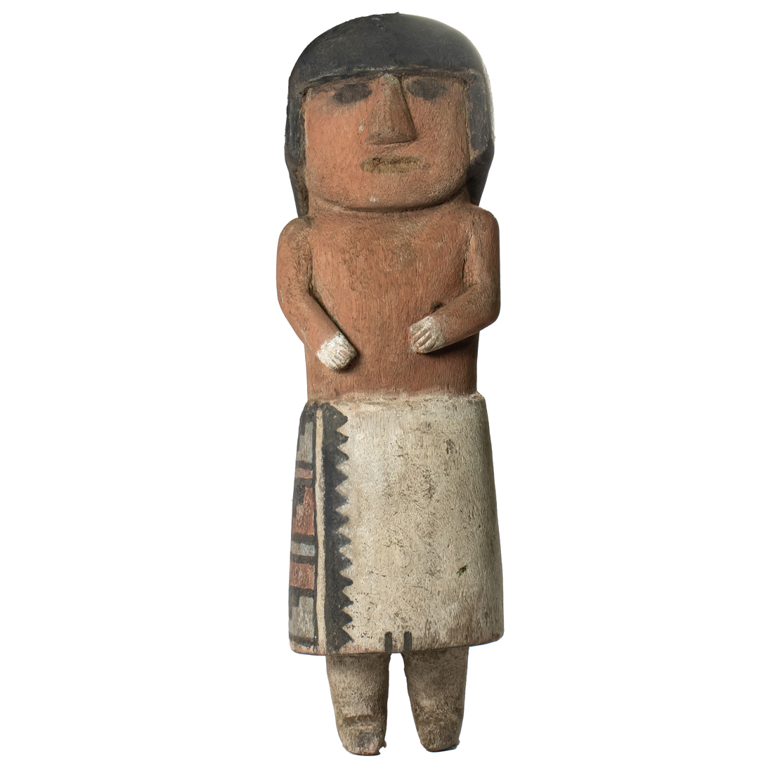 Appraisal: A LARGE HOPI KACHINA A Large Hopi kachina wearing detailed