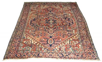 Appraisal: A Heriz carpet North West Persia mid th century the