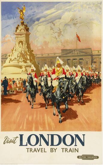 Appraisal: NIECAL GordonVISIT LONDON British Railways lithograph in colours c condition