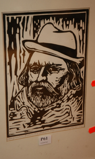 Appraisal: JOHN TAYLOR AUGUSTUS JOHN PORTAIT LINOCUT