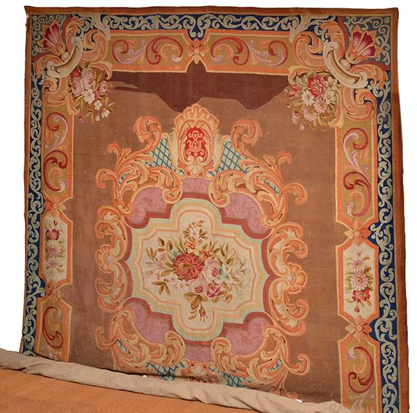 Appraisal: A FRENCH AUBUSSON WALL TAPESTRY TH CENTURY in muted tones