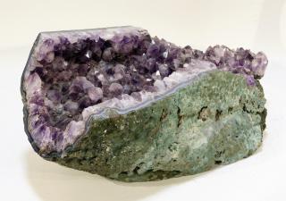 Appraisal: Large Amethyst Natural Formation Geode A large and naturally formed