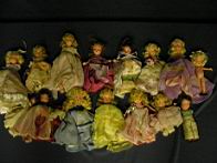 Appraisal: STORY BOOK DOLLS AND CLOTHING There are good dolls in