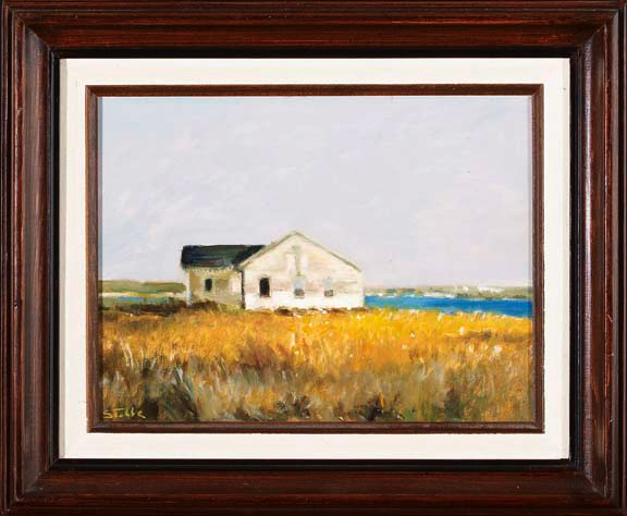 Appraisal: Marie Stobbe American New York - Beach Cottage oil on