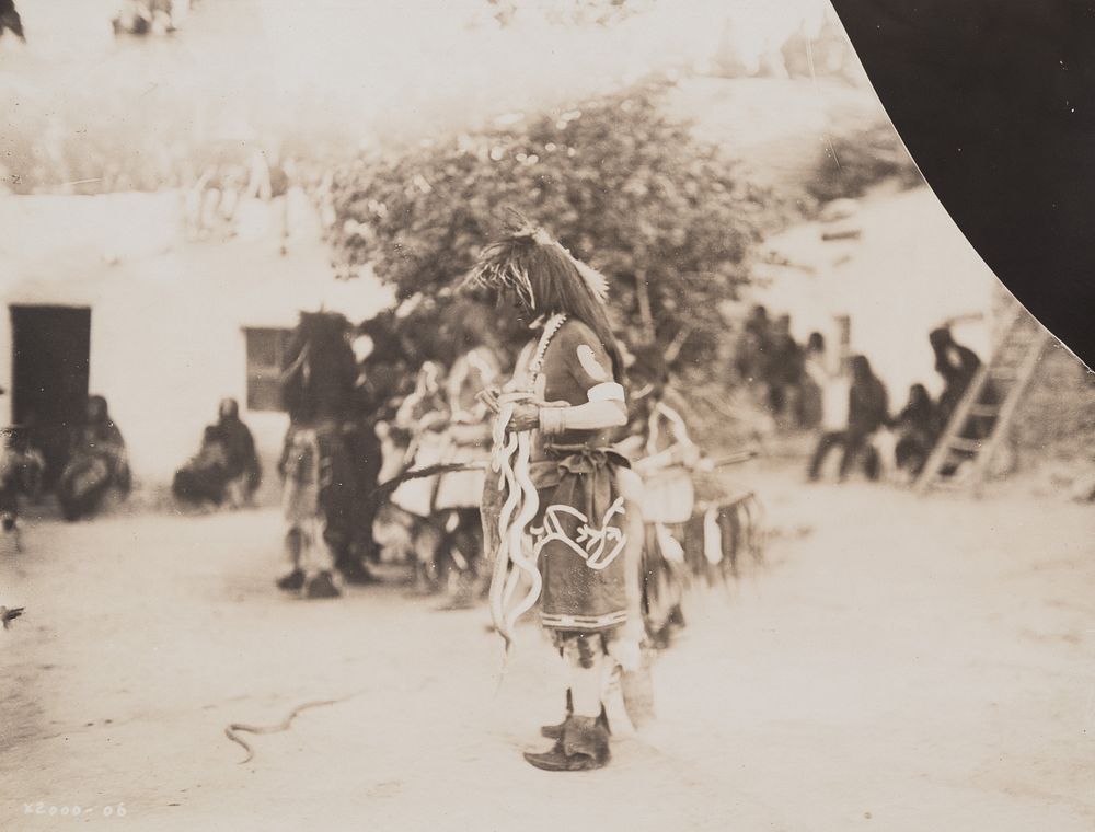 Appraisal: Edward Curtis Group of Two Silver Gelatin Prints Walpi Edward