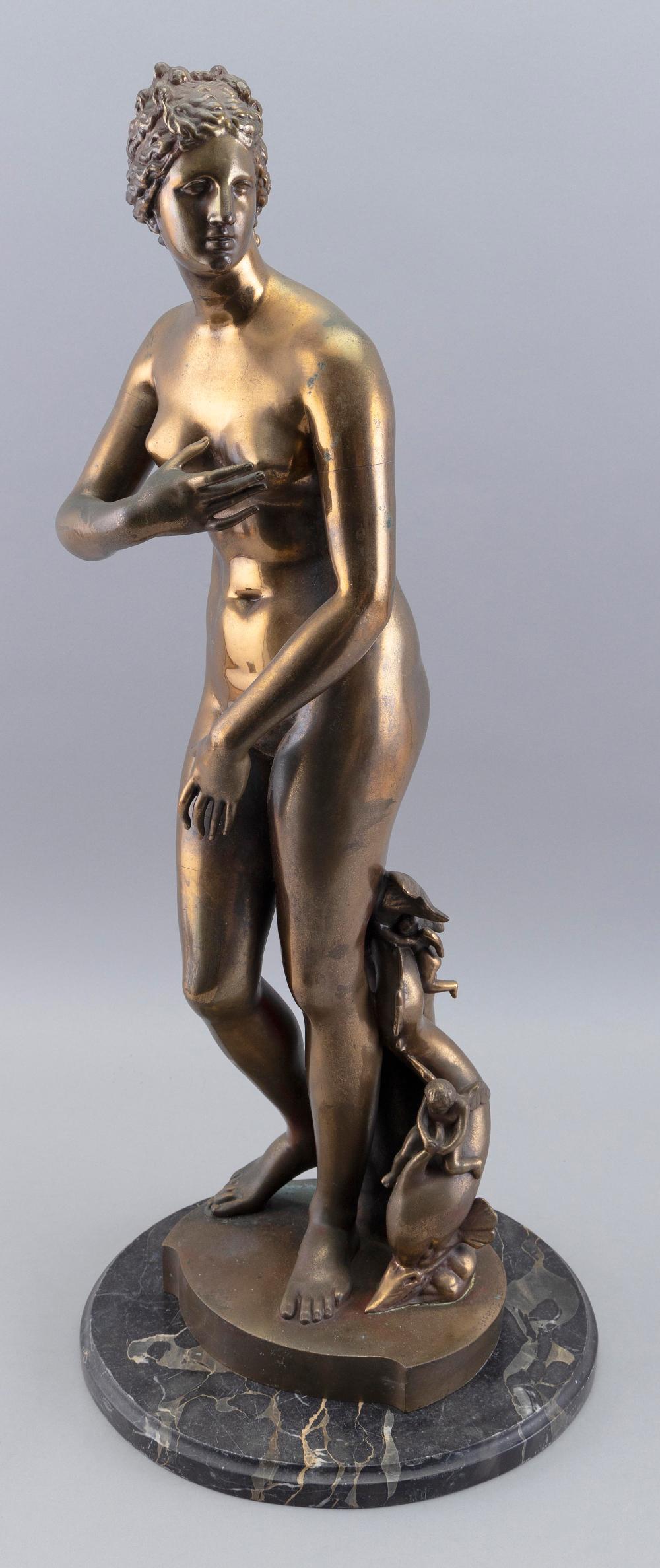 Appraisal: AFTER ACHILLE COLLAS CONTINENTAL TH CENTURY A STANDING FEMALE NUDE