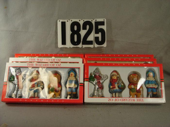 Appraisal: Lot of Wizard of Oz Christmas Ornaments Santa's World Kurt