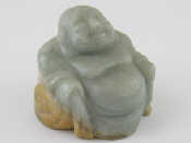 Appraisal: A jade Buddha x x cm high