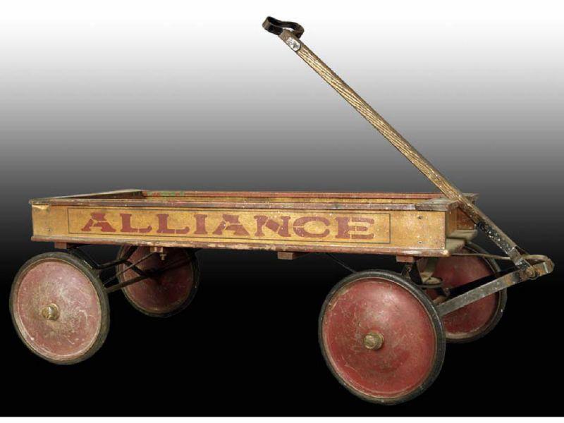 Appraisal: Alliance Coaster Wagon Toy Description '' L Circa Paris Mfg