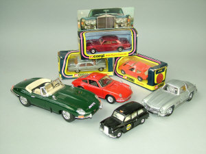 Appraisal: A collection of die cast scale model cars by Corgi