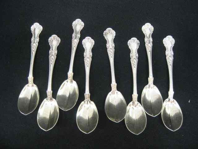 Appraisal: Set of Gorham ''Cambridge'' Sterling Ice Creamor sorbet spoons scarce