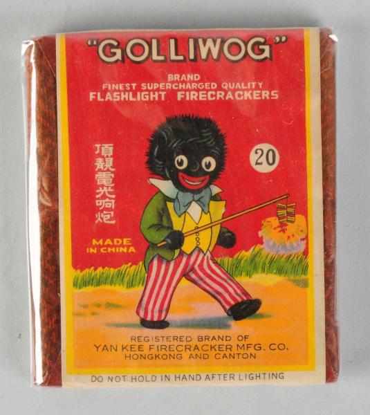 Appraisal: Golliwog -Pack Firecrackers Class Manufactured by Yan Kee Condition Near