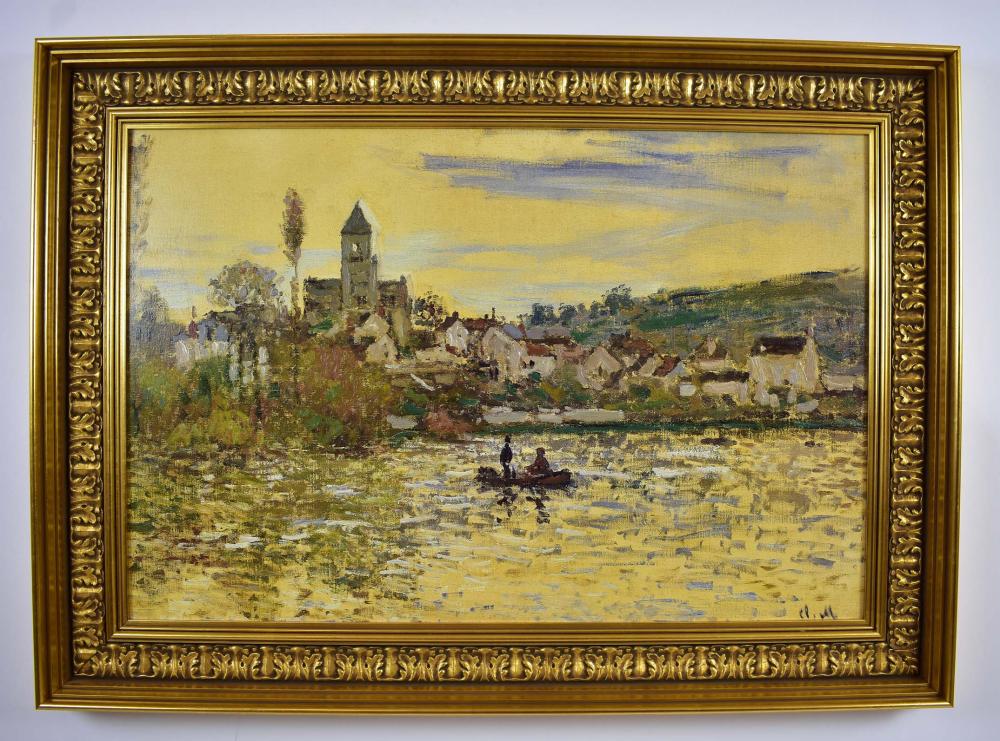 Appraisal: MUSEUMS OF FRANCE BRUSHSTROKES COLLECTIONAfter Claude Monet The Seine at