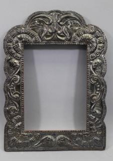 Appraisal: Antique Sterling Silver Picture Frame Antique Sterling Silver Picture Frame