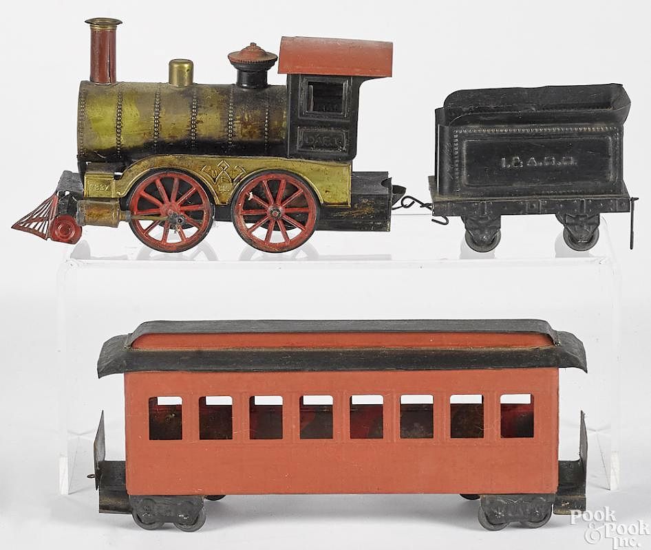 Appraisal: Weeden Dart live steam three piece train set Weeden Dart