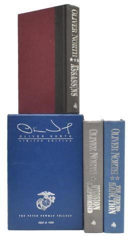 Appraisal: lot of Limited Edition signed books The Peter Newman Trilogy